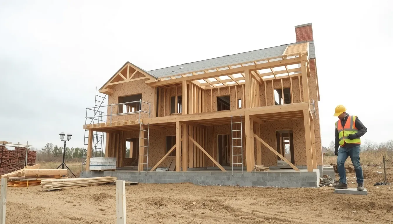 étapes de construction dune maison