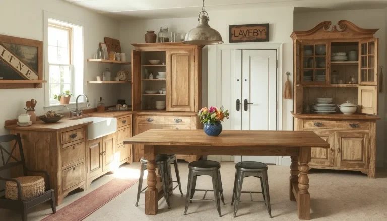 Relooker sa cuisine avec des meubles chinés : 7 idées récup pour une cuisine vintage