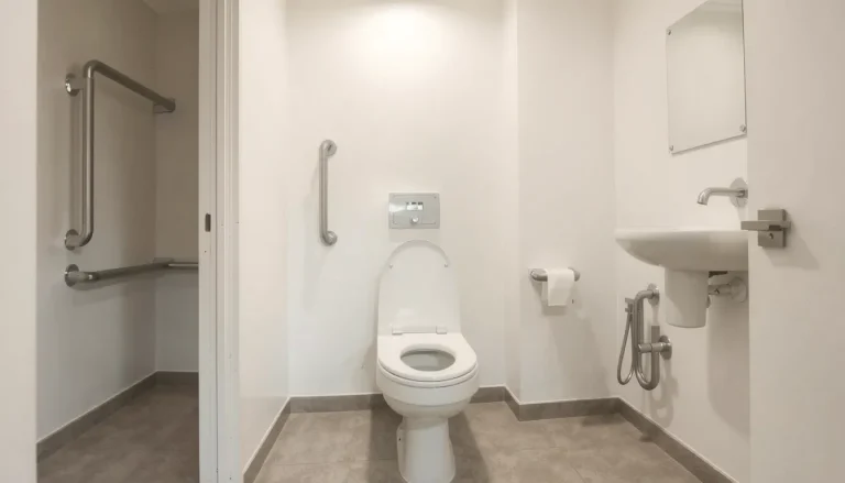 WC PMR : dimensions, normes et équipements obligatoires pour la mise en conformité