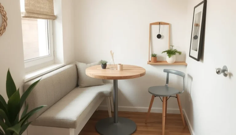 Coin repas petit espace : 10 idées et solutions gain de place