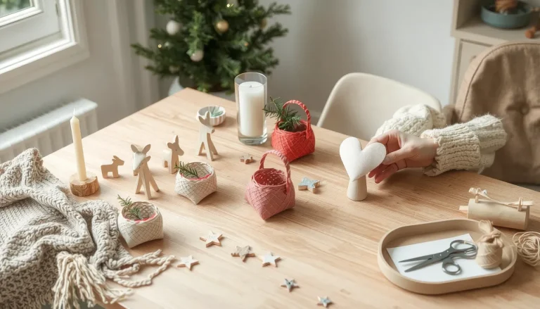 Déco Noël scandinave faire soi même : 20 idées DIY pour un Noël hygge