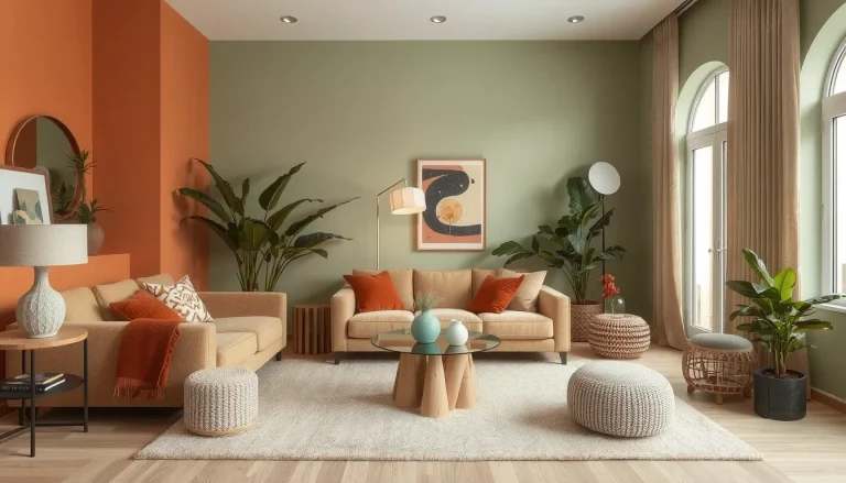 Tendance déco salon 2026 : couleurs, matières et mobilier pour une pièce chaleureuse