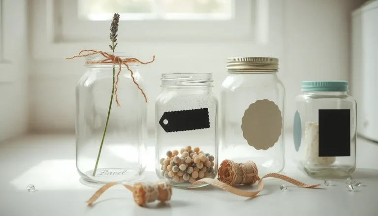 Décoration bocaux en verre : 7 idées DIY pour ranger, offrir et sublimer votre intérieur