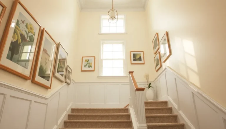 Décoration montée d&rsquo;escalier : 20 idées pour une cage d&rsquo;escalier stylée