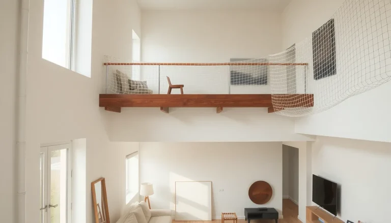 Filet dans une maison : le guide complet pour un espace suspendu design et sécurisé