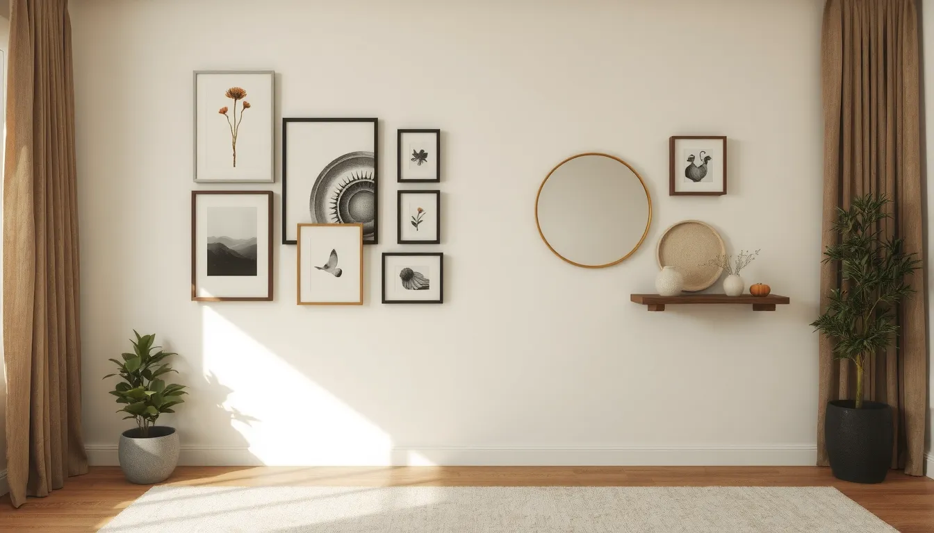 habiller un mur salon