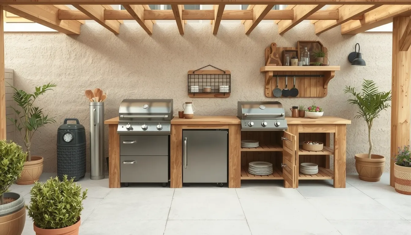 amenager une cuisine exterieure