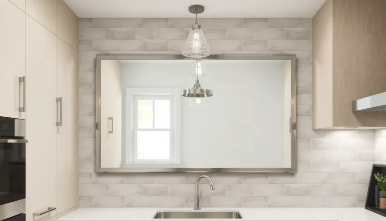 Miroir dans une cuisine : 7 idées pour sublimer votre espace