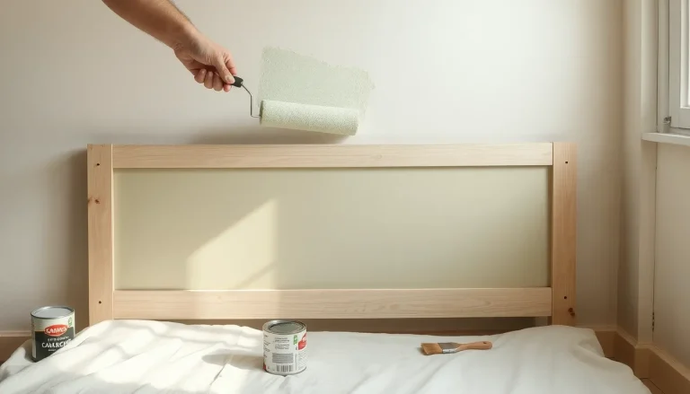 Peindre une tête de lit : le guide complet pour un relooking réussi