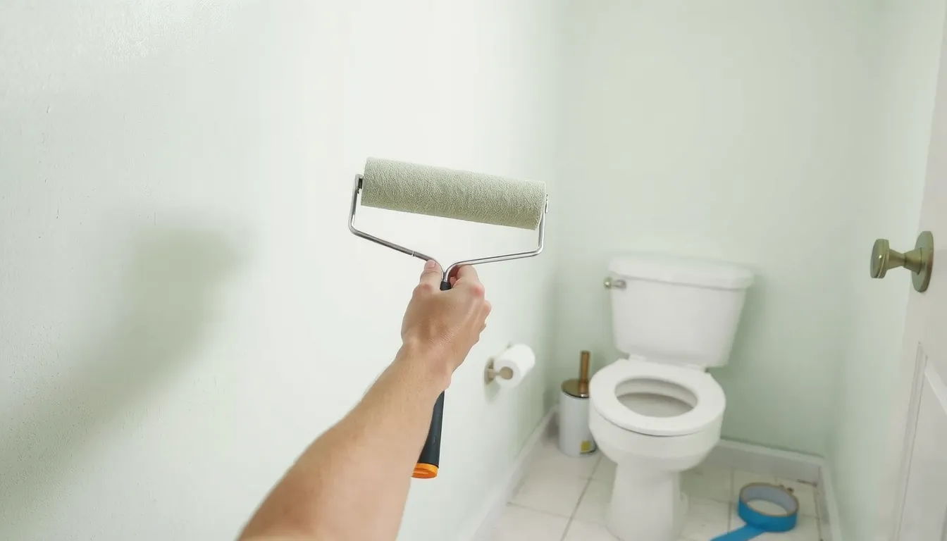 peinture pour les toilettes
