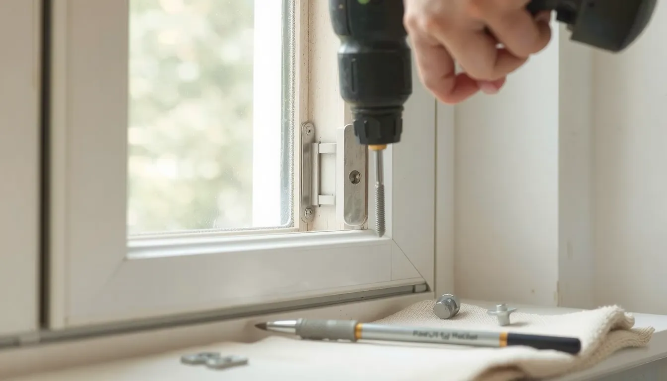 changer paumelle fenêtre pvc